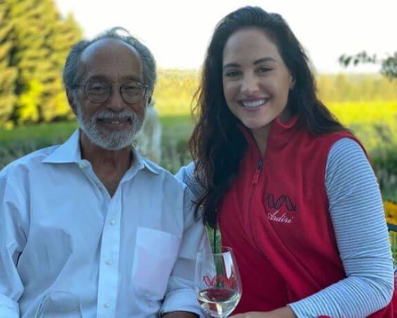 Katherine Bertsch husband and daughter Emily Compagno at Ardiri.
